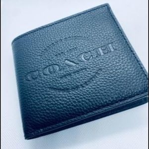 Coach men’s leather wallet